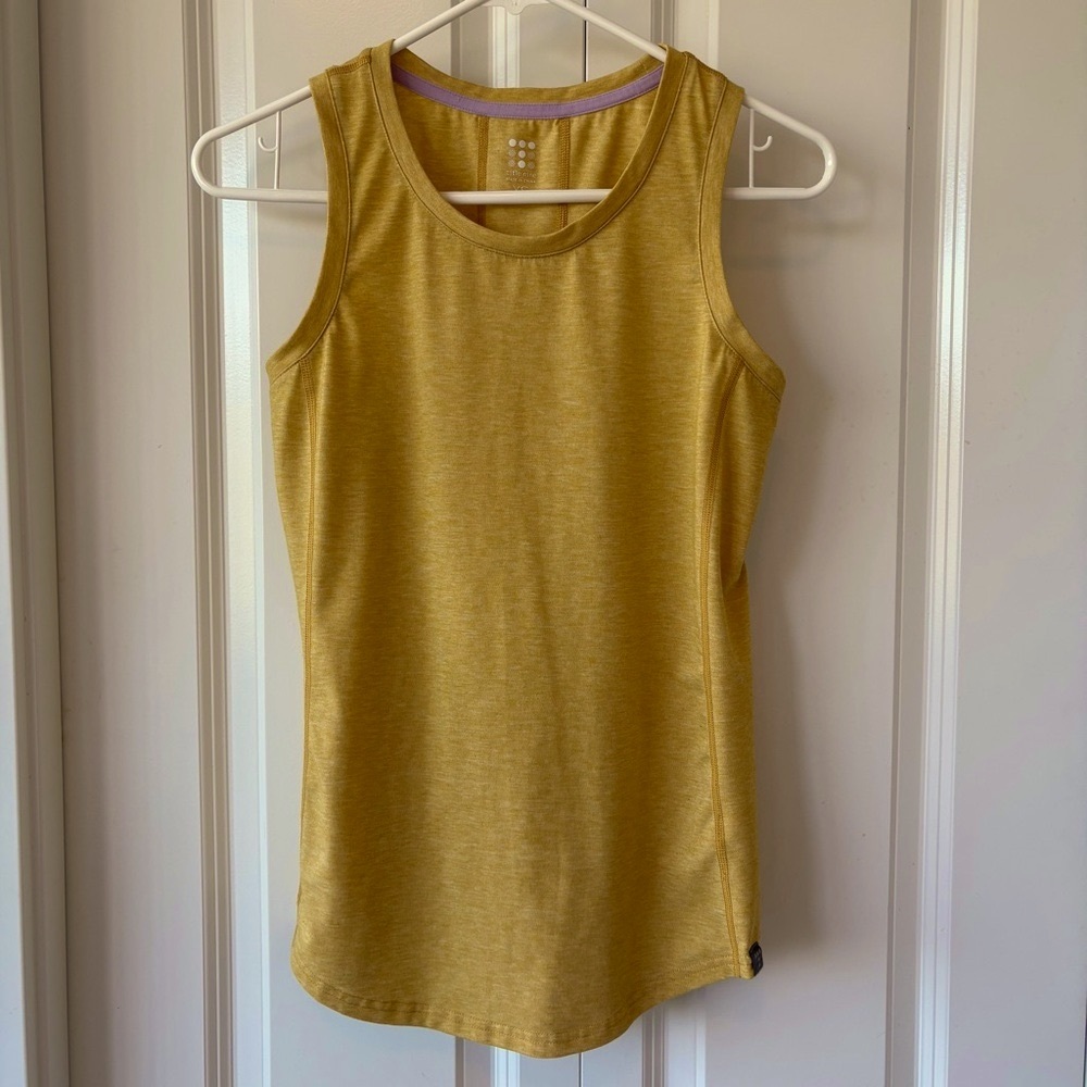 Title Nine Mustard Yellow Tank Top